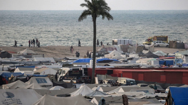Les tentes dans un camp abritant des Palestiniens déplacés à Rafah, dans le sud de la bande de Gaza, le 30 avril 2024.