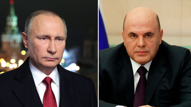 Vladimir Putin - Mihail Mişustin