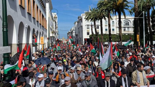 هيئة مغربية: نظمنا 2900 مظاهرة دعما لغزة منذ 7 أكتوبر