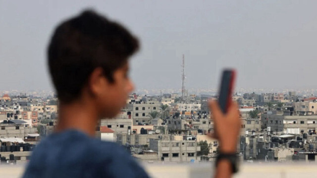 انقطاع خدمات الإنترنت الثابت جنوبي قطاع غزة 
