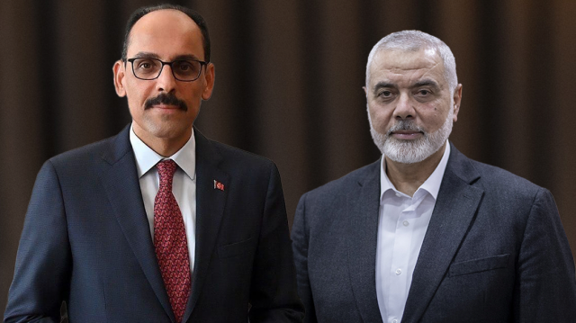 MİT Başkanı İbrahim Kalın - Hamas Siyasi Büro Başkanı İsmail Heniyye
