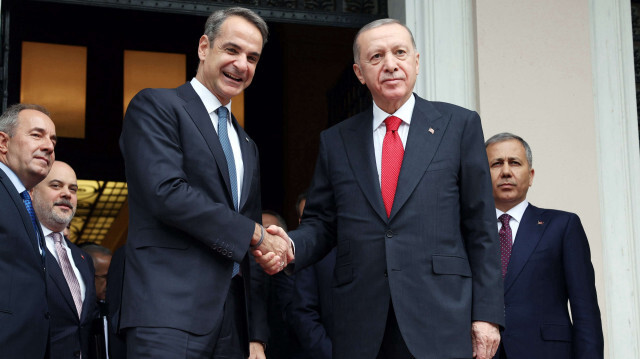 Cumhurbaşkanı Recep Tayyip Erdoğan Yunanistan Başbakanı Kiryakos Miçotakis ile görüşecek.