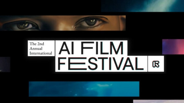Affiche du second festival du film de l'intelligence artificielle, un évènement organisé par Runway AI.