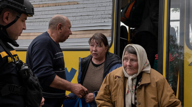 Эвакуированные прибывают в Харьков в это воскресенье. 