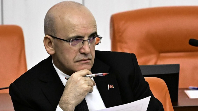 Türkiye's Treasury and Finance Minister Mehmet Simsek 