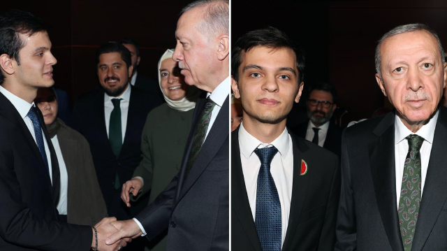 Necmettin Erbakan Akyüz - Cumhurbaşkanı Recep Tayyip Erdoğan