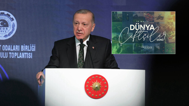 Cumhurbaşkanı Erdoğan'dan 'Dünya Çiftçiler Günü' mesajı Bereketli bir yıl temenni