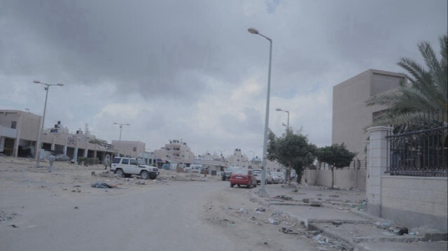 L'UNRWA a déclaré que les routes de Rafah semblaient vides de personnes qui ont fui la zone en quête de sécurité dans la Bande de Gaza, le 14 mai 2024.