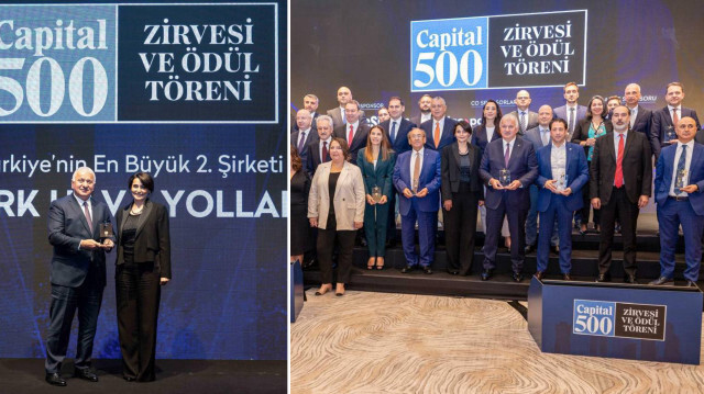 İstanbul'da düzenlenen törende THY, "En Çok Kar Eden Şirket", "Türkiye'nin En Büyük İkinci Şirketi", "En Çok İhracat Yapan Şirket" ve "Ulaştırma Sektörü Birincisi" ödüllerini aldı.
