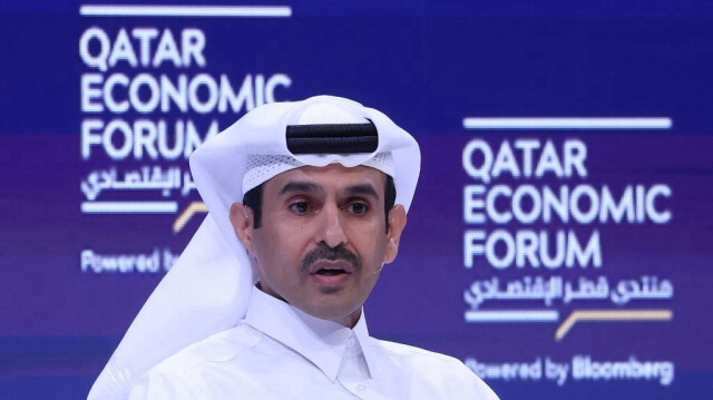 Le ministre d'État qatari aux Affaires énergétiques et PDG de Qatar Energy, Saad Sherida al-Kaabi, assiste à une session du Forum économique du Qatar à Doha, le 15 mai 2024.