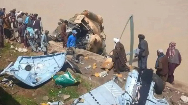 Afganistan'daki helikopter kazasında 1 kişi öldü, 12 kişi yaralandı
