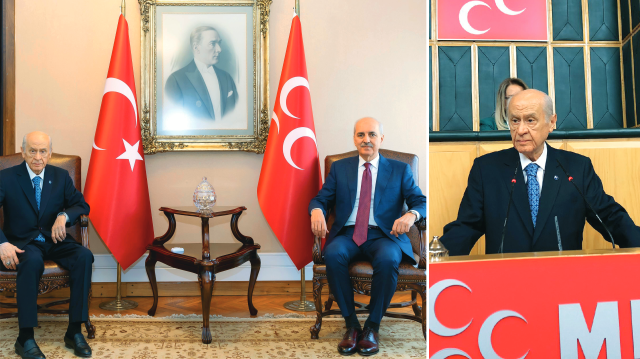 Devlet Bahçeli, Numan Kurtulmuş.