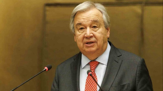 Le secrétaire général des Nations unies, Antonio Guterres.