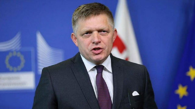 Slovakia's Prime Minister Robert Fico