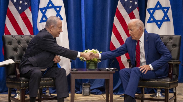 Le Premier ministre israélien, Benyamin Netanyahu et le président des États-Unis, Joe Biden.