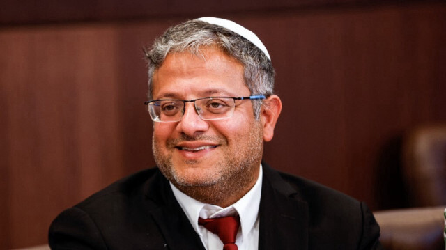 Le ministre israélien de la Sécurité nationale de droite, Itamar Ben Gvir.