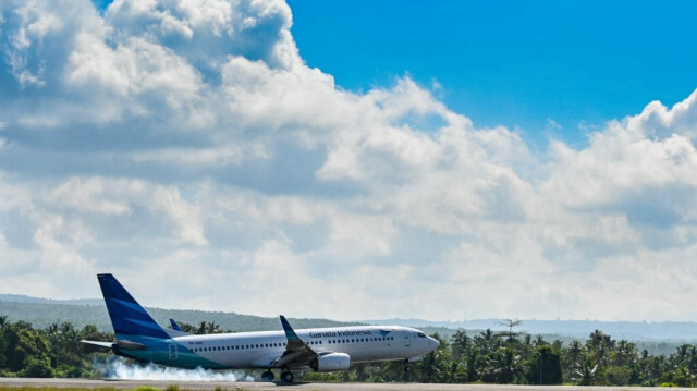 Un avion de la compagnie nationale Garuda Indonesia.