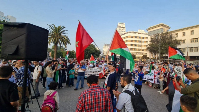 في ذكرى النكبة.. مظاهرات بمدن مغربية تضامنا مع غزة