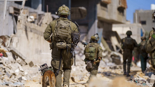 Des soldats israéliens lors d'opérations militaires dans la bande de Gaza, le 18 mai 2024.