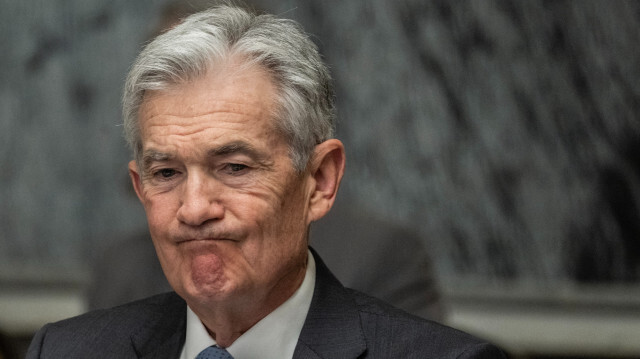 Le président de la Réserve fédérale américaine, Jerome Powell, réagissant lors d'une session ouverte du Conseil de surveillance de la stabilité financière au département du Trésor à Washington, DC, le 10 mai 2024. Le président de la Réserve fédérale, Jerome Powell, a déclaré le 14 mai 2024 que l'inflation galopante aux États-Unis avait réduit son niveau de confiance quant au ralentissement de la hausse des prix en direction de l'objectif à long terme de la banque.