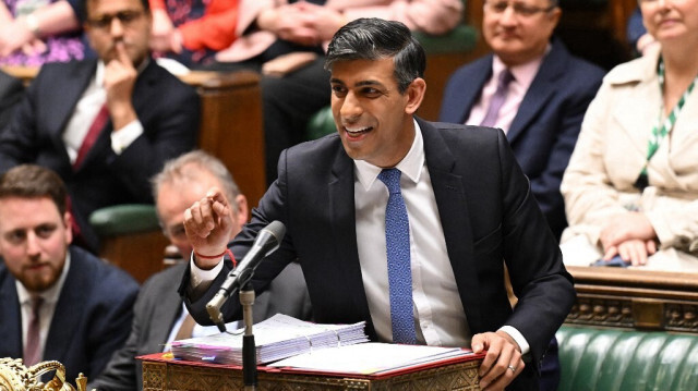 Le Premier ministre du Royaume-Uni, Rishi Sunak.