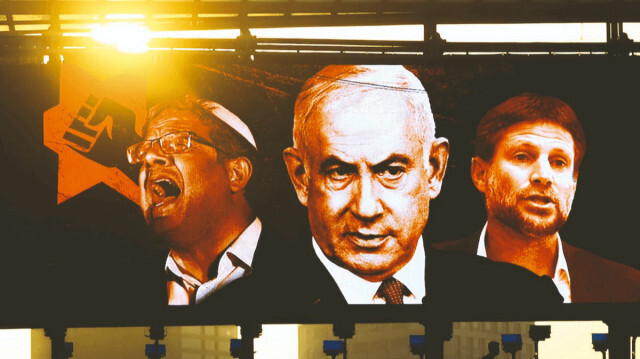 İtamar Ben-Gvir, Binyamin Netanyahu, Bazalel Smotrich.