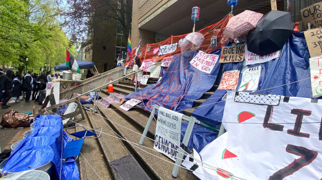جامعة بورتلاند.. فشل مفاوضات مع محتجين وعشرات يغادرون طواعية