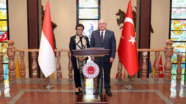 أنقرة.. وزير الدفاع التركي يلتقي وزيرة خارجية إندونيسيا