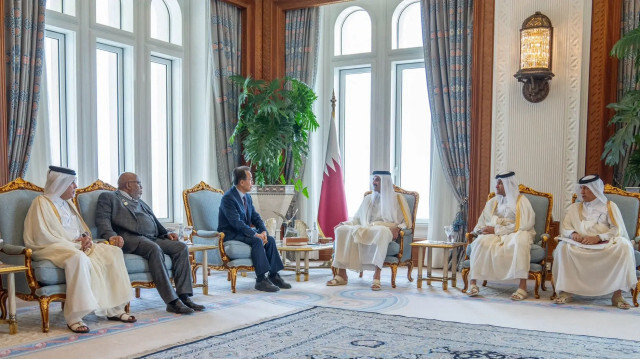 أمير قطر يبحث مع مجلس رؤساء الأمم المتحدة تطورات الشرق الأوسط