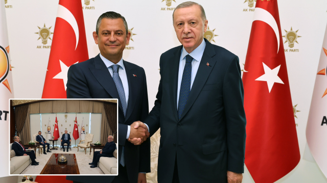 CHP Genel Başkanı Özgür Özel - Cumhurbaşkanı Recep Tayyip Erdoğan