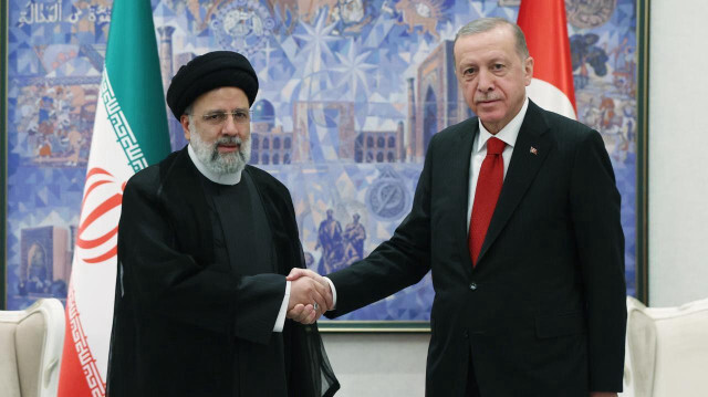 Cumhurbaşkanı Recep Tayyip Erdoğan ve İran Cumhurbaşkanı İbrahim Reisi