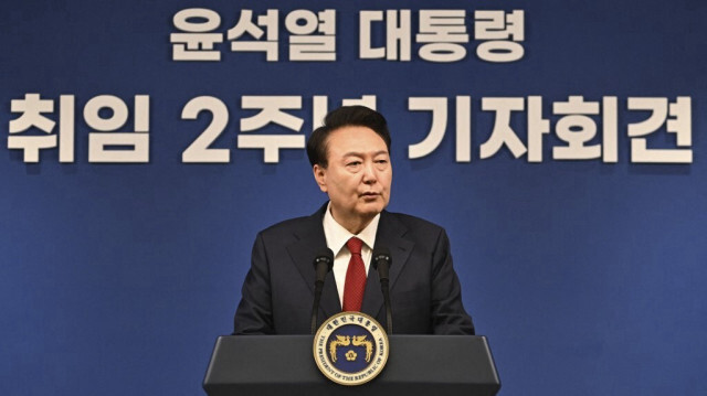 Le président sud-coréen Yoon Suk Yeo.