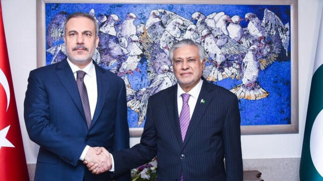 Dışişleri Bakanı Hakan Fidan ve Pakistan Başbakan Yardımcısı ve Dışişleri Bakanı Muhammed İshak Dar