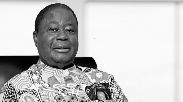 L'ex prédient de la Cote d'Ivoire décédé, Henri Konan Bédié.