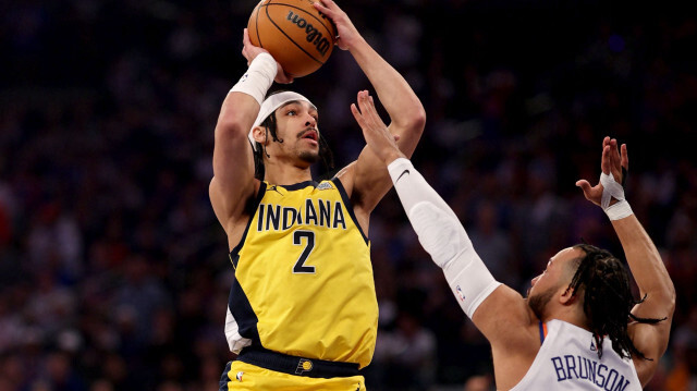 Pacers'ta Tyrese Haliburton 26 sayı; Andrew Nembhard ile Pascal Siakam ise 20'şer sayı kaydetti.