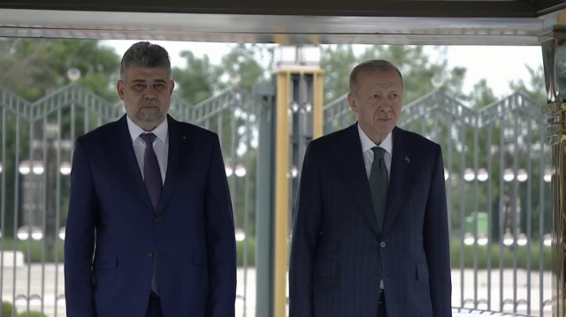 Romanya Başbakanı Marcel Ciolacu Ankara'da