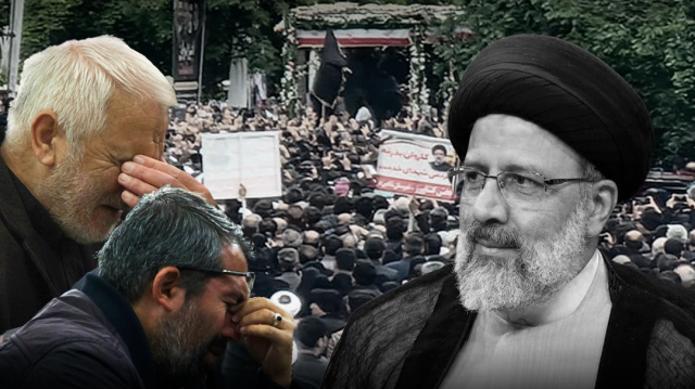  İran Cumhurbaşkanı Reisi ve beraberindeki heyet için Tebriz'de tören düzenlendi.