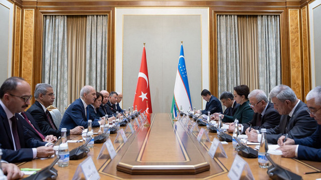 قورتولموش يلتقي رئيسة مجلس الشيوخ الأوزبكية في طشقند
