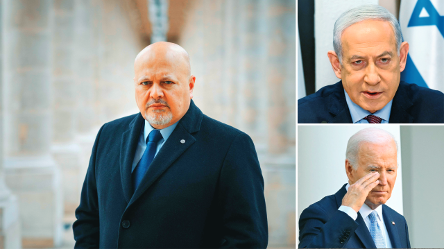 Kerim Han, Netanyahu, Biden.