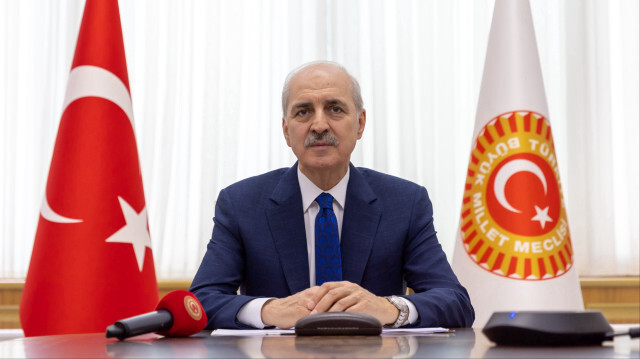 TBMM Başkanı Numan Kurtulmuş açıklama yaptı.