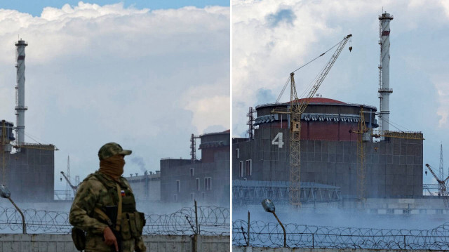 Ukrayna Zaporijya Nükleer Santrali bölgesine saldırdı