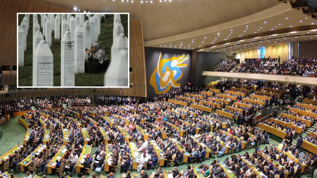 BM tasarıyı kabul etti 11 Temmuz 'Srebrenitsa Soykırımı'nı Anma Günü'