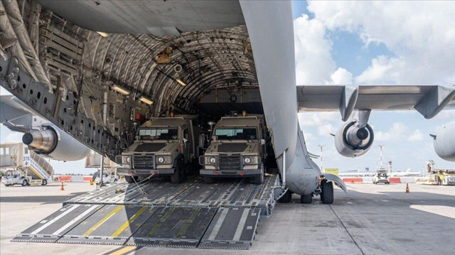 ABD'den İsrail'e askeri yığınak Belçika'dan kalkan uçakla tonlarca malzeme gönderildi
