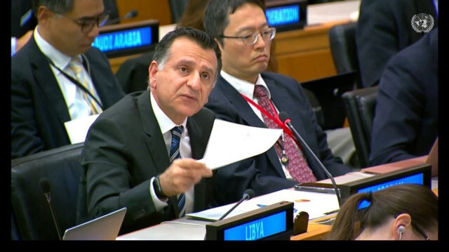 L'envoyé jordanien à l'ONU, Mahmoud Daifallah Hmoud.
