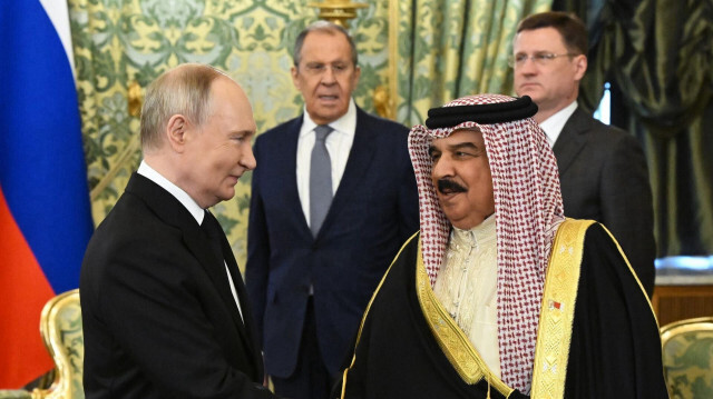 بوتين يستقبل ملك البحرين في موسكو