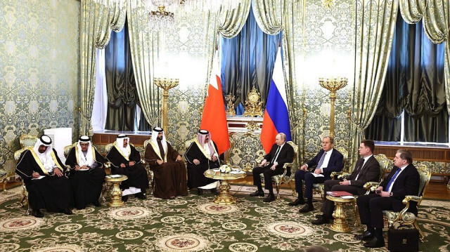 Российско-бахрейнские переговоры. Фото: Михаил Терещенко, ТАСС