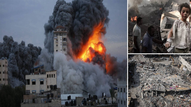 Gazze'de 230 gündür süren katliam 77 bin ton patlayıcı kullanıldı