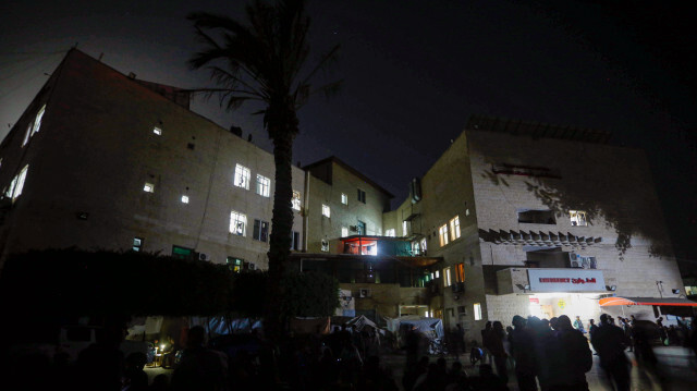 Gazze'de yakıt ulaştırılan Aksa Şehitleri Hastanesi'nde elektrik kesintisi giderildi