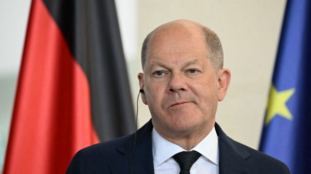 Le chancelier fédéral d'Allemagne, Olaf Scholz.
