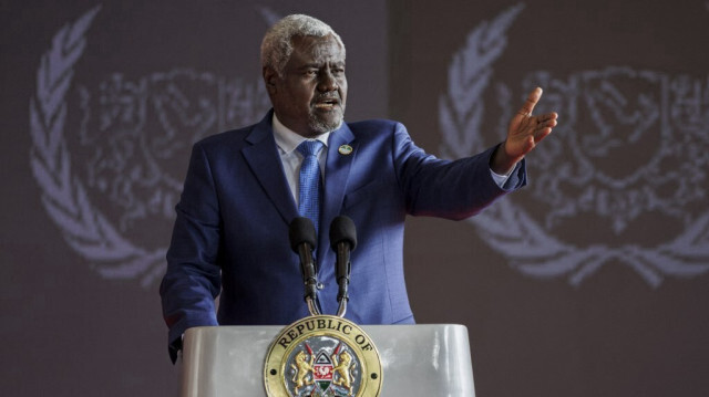 Le président de la Commission de l'Union africaine, Moussa Faki Mahamat.